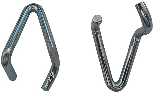 Sämann® Ersatzhaken verzinkt für Laufgitter 4 Stück kompatibel mit Sämann Laufstall, Geuther Laufstall, Höhenversteller, Bodenträger Haken