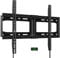HOME VISION Soporte de Pared Fijo Resistente, para mayoría de TV Planas de 32 a 86 Pulgadas, VESA máximo 600 x 400 mm, hasta 75 kg, para Pernos de Madera de 41/46/61 cm, Universal Perfil bajo, HV8601