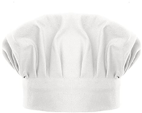 TOPTIE Gorro Cocinero Mujer Gorro Cocina Hombre Algodón Elástico Ajustable Sombrero Chef Niño Pintar