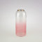 Werner Voss Blumenvase Aura aus Glas, klar/rosa mit Goldrand, HxB 23,5 x 10 cm, Tischvase, Glasvase