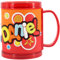 PLUS HOME Taza con nombre personalizado para niñ@,100% a prueba de fugas, sin BPA, 350 ml, para guardería, colegio, viajes y deporte (Daniel)