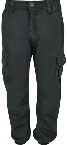 Urban Classics Herren Boys Cargo Jogging Pants Bottlegreen, 122/128