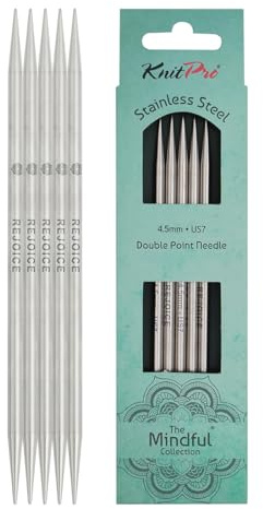 KnitPro The Mindful Collection Double Pointed Needles 8 (20cm) | Size 4.5mm