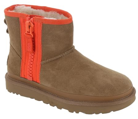 UGG Classic Mini Zipper Tape Logo, beige(beige), Gr. 38