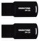 Gigastone Chiavetta USB 64 GB Set da 2, V70 USB 2.0 Memorizzazione dei dati Serie, design portachiavi, compatibile con interfaccia USB 2.0