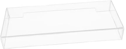 STOBAZA Klare Acryl-Tastaturabdeckung Tastaturschutz Mechanische Tastaturabdeckung Anti-Katzen-Hülle Für Mechanische Computer-Gaming-Tastatur