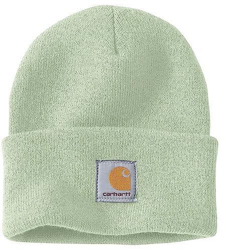 Carhartt Men's Knit Cuffed Beanie, Tender Greens, One Size