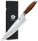 WILDMOK Chef Knife 8 Inch German Stainless Steel Blade with Ergonomic Pakkawood Handle Ultra Sharp Kitchen Knife Full Tang Blade Pro Cooking Knife