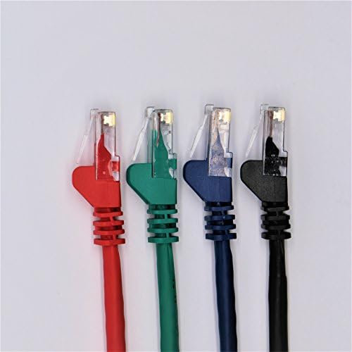 RGB Networks Ltd 5-Pack 1.0m RJ45 Cat 6 Ethernet Patch LAN Network Cable yellow