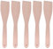 Balna Pfannenwender Holz Set 5 Stück 30 cm Buchenholz – Küchenhelfer Holzschaber Grill Wender Kochlöffel Holz Holzkochlöffel