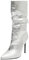 NAEMI Stiefeletten, Stivali Donna, Argento, 37 EU