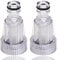 ZKSXOA 2 Pcs Pressure Washer Gun Adapter, Pressure Washer Inlet Filter, Hose Tap Connector, Washer Inlet Filter, 3/4 Inch Garden Hose Connector, High Pressure Washer Hose Tap Connector