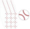 120pcs 3cm Baseball Aufkleber für Kinder, 10 Blatt Baseball-Aufkleber Selbstklebend Dekorative Geschenk-Siegelaufkleber Etiketten Sport Baseball Partygeschenke für Scrapbooking, Wasserflasche