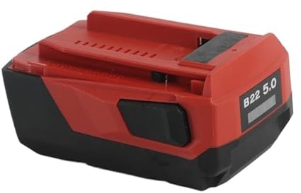 22 V 5,0 Ah Ersatz-Lithium-Ionen-Akkupack. Kompatibel Mit Hilti. 21,6 V 22 V Akku-Werkzeuge Hämmer Bohrer B22 22 V Elektrowerkzeuge