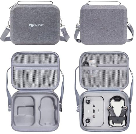 Gdraco for DJI Mini 4 Pro Case Waterproof Shockproof Original Carrying Case Storage Bag Protection Hard Shell Box Drone Accessories