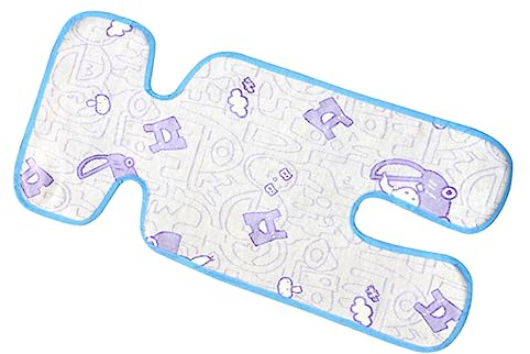 Kinderwagensitzmatte Kühlmatte für Kinderwagen Universell | 1 Stück, Sommereinsatz für Babywagen, Faser, Austauschbar für Warme Tage
