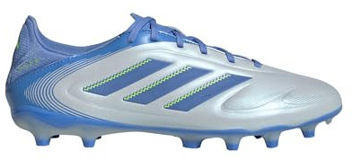 adidas Men's Copa Pure 3 League FG/MG Fußballschuh Halo Blue/Blue Fusion/Lucid Lemon 44