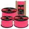 Kamu Synber 425 Paracord 3mm x 100m 100% Nylon Rope 3 Strands Parachute Cord Type II for Outdoor, Crafting, DIY | Support 192kg | Neon Pink