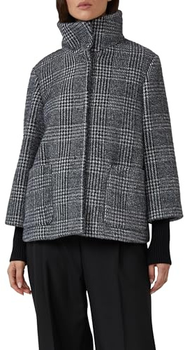 s.Oliver Jacke mit Stehkragen und Rippstrick-Manschetten