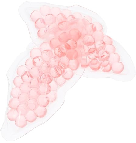 VICASKY 2 Stück Gel Lippenpads 8cm Tpu Material Wiederverwendbar Kühlend für Lippenpflege Zuhause Büro Reise