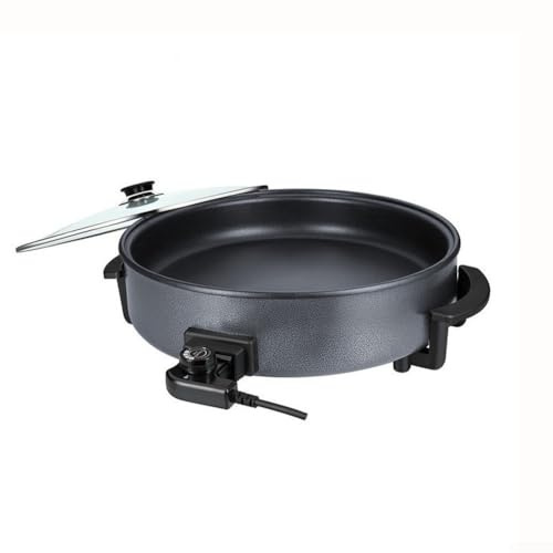 Startbuymore Versatile 42CM Electric Frying Pan With Lid - 1500W Non-Stick For Parties(9 Cm Deep)