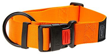 Karlie Art Sportiv Plus Halsband verstellbar neue universal Farben Mix and Match L: 55 - 75 cm B: 40 mm XL orange