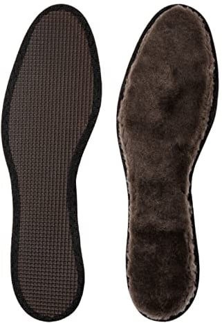 Bama Royal Komforteinlegesohle aus feinem Lammfell für besonders starke Kälte, Unisex Winter Wärme Einlegesohle, für feste Winter Schuhe, 41