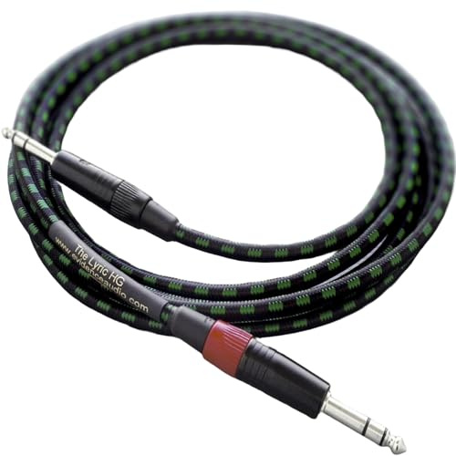 Evidence Audio 15ft/4.5m Lyric HG Cable with Straight to Straight 1/4 inch Phone Plugs