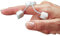 Roylan Sof-Stretch Finger Extension Splint White, Ideal for Daily Management of Joint Stiffness and Injuries - X-Large (10.2cm), White