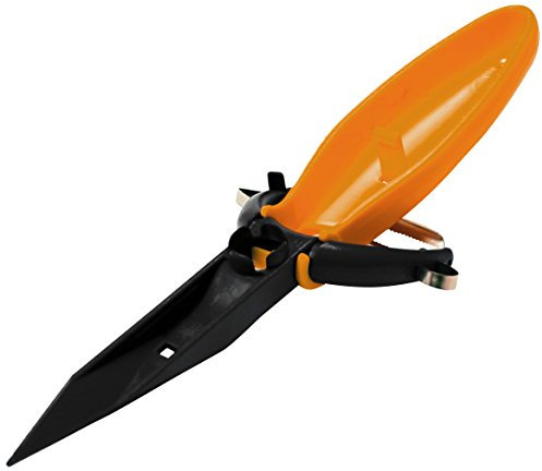 Garnierschäler/Gemüseschäler (Orange-Schwarz)