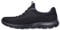 Skechers Womens Summits Top Player Sneaker, Black Mesh Trim, 2 UK