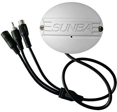 Sunba Outdoor Microphone for IP Security Cameras High Sensitivity Audio Pick-up with Warning Decal-No Screws