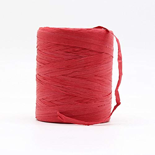 FEIZAI Natural Rafia Hilados Mano Crochet Rafia Bolsa Sombrero Moda Verano Rafia Cinta Cuerda para Tejer Mano Rafia Sombreros de Paja