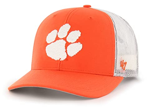 Clemson Tiger '47 Trucker, Orange/Abendrot im Zickzackmuster (Sunset Chevron), Einheitsgröße