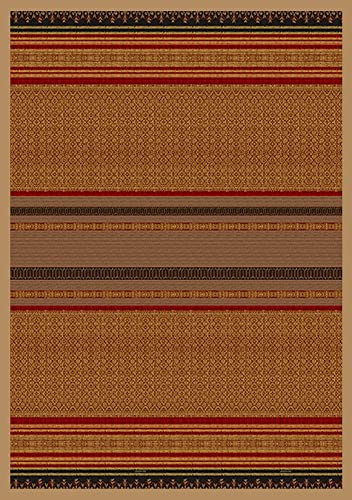 Bassetti Plaid Roccaraso R1 aus Baumwolle Mako-Satin in der Farbe Rot, Maße: 155cm x 220cm, 9324101, 155X220