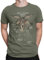Looney Tunes Coyote Herren T-Shirt Khaki-WHT, Größe: 2XL