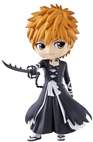 Banpresto, Figur Q Posket Ichigo Kurosaki Bleach, Thousand Year Blood War Vol.2 14 cm, Mehrfarbig BP88249