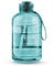 GEMFUL Wasserflasche 3 Liter mit Strohhalm & Zeitmarkierung - BPA-Frei & Auslaufsicher für Sport, Fitness & Outdoor（Zyan）