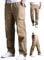Aotoyou Pantalon Cargo Ete Homme Pantalon de Travail Coupe Droite Taille Elastique Randonnée Kaki XXL