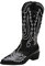 Kobilee Texani Donna Neri Invernali Stivali Equitazione Camoscio Alti Stivali Texani Western con Tacco Stivali Cowboy Pelle Biker Stivali Biker Stivaletti Vintage Anfibi