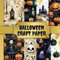 Halloween Craft Paper: Full Color Quality Paper for Crafting, Scrapbooking, Decoupage, Backgrounds, Origami, Paper Crafts. 18 Different Pages.