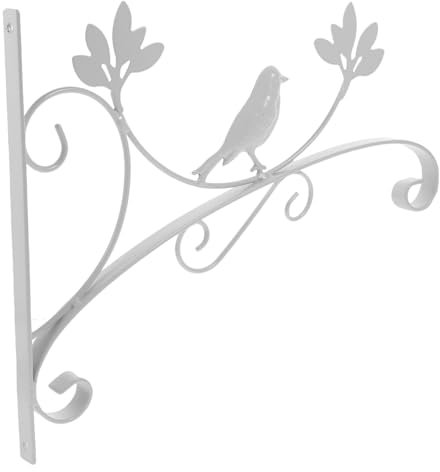 Support De Fleurs Suspendu En Fer Robuste Élégant Support Mural Pour Pots De Fleurs Pour La Maison