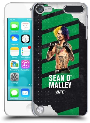 Head Case Designs Offizielle UFC Kampfkarte Sean O'Malley Harte Rueckseiten Handyhülle Hülle Huelle kompatibel mit Apple iPod Touch 5G 5th Gen