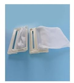 Washing Machine Accessories,2Pcs Mesh Filter Bag Dust Filters ,Compatible For LG Automatic Washing Machine 5231FA2239N-2S.W.96.6 Spare Parts