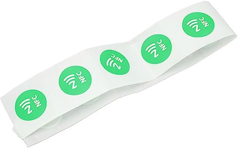 NFC-Tags, NFC-Aufkleber, kompatibel mit TagMo und Amiibo, 504 Bytes Speicher, voll programmierbar, Grün, 30 Stück
