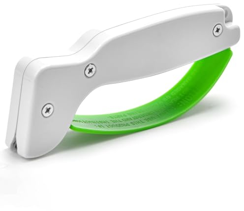 Garden Tool Sharpener, Lawnmower Blade Sharpener, Portable Knife Sharpener, Ergonomic Comfortable Handle, Suitable for Pruning, Hedge, Garden, Kitchen