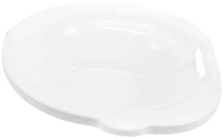 FOYTOKI Sitzbadewanne Für Toilette Becken Aus Verdicktem Pp-material Rutschfester Sitzbad Für Erwachsene Einfache Pflege Und Reinigung Geeignet Für Wochenbettpflege Und Schwangere