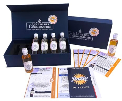 Coffret Dégustation Pastis de France 6 x 40 ml - En Solo Ou En Duo