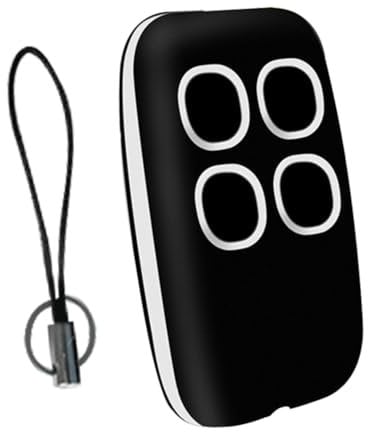 Yominerr 250-913MHz Garage Remote Control Duplicator Multifrequency Wireless Copy Remote Control Universal Door Opener White