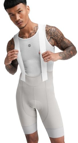 SIROKO - Fahrradträgerhose aus Recyclingmaterialien Mount Lemmon - L - Grau